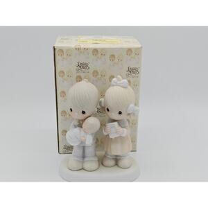Precious Moments Rejoicing With You 1980 Enesco E-4724 Jonathan David Figurine